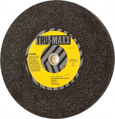 Tru-Maxx - 36 Grit Aluminum Oxide Bench & Pedestal Grinding Wheel - 12" Diam x 1-1/4" Hole x 1-1/2" Thick, 2705 Max RPM, P Hardness, Very Coarse Grade , Vitrified Bond - Exact Industrial Supply