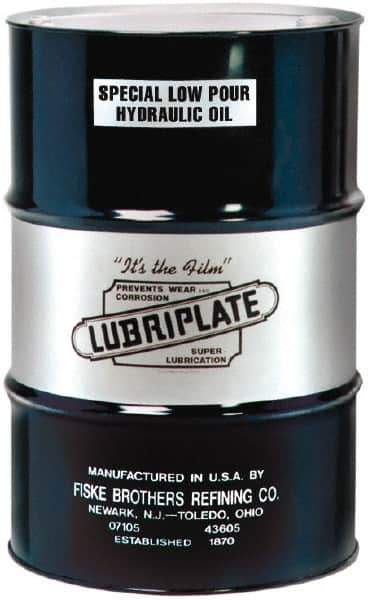 Lubriplate - 55 Gal Drum, Mineral Hydraulic Oil - ISO 22, 25 cSt at 40°C, 6.5 cSt at 100°C - Exact Industrial Supply