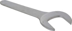 Proto - 52mm Standard Service Open End Wrench - 8-1/2" OAL, Single End, Satin Finish, 30° Head Angle - Exact Industrial Supply