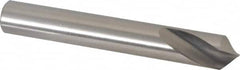 90° 16mm Diam 115mm OAL High Speed Steel Spotting Drill Bright/Uncoated, 37.5mm Flute Length, 16mm Shank Diam, RH Cut, Series 557