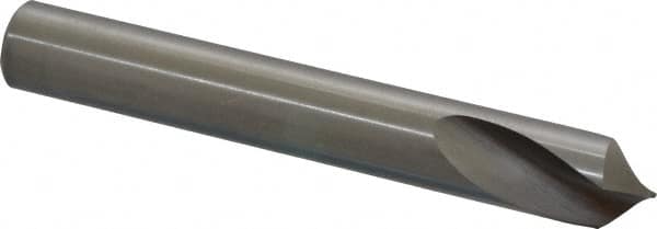 Guhring - 5/8" Body Diam, 90°, 115mm OAL, High Speed Steel Spotting Drill - Exact Industrial Supply