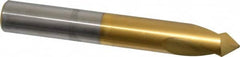 Guhring - 5/8" Body Diam, 90°, 115mm OAL, High Speed Steel Spotting Drill - Exact Industrial Supply