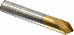 Guhring - 1" Body Diam, 90°, 156mm OAL, High Speed Steel Spotting Drill - Exact Industrial Supply