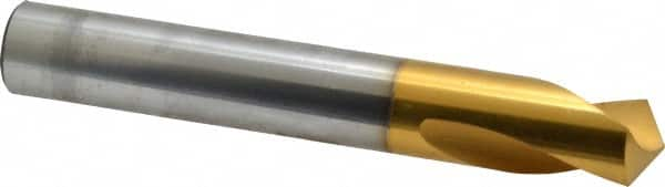 Guhring - 3/4" Body Diam, 120°, 131mm OAL, High Speed Steel Spotting Drill - Exact Industrial Supply