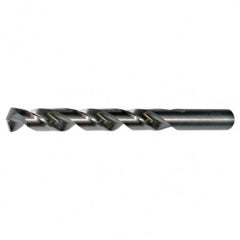 #40 RHS / RHC HSS 135 Degree Split Point NAS907 Type B Heavy Duty Jobber Drill - Bright - Exact Industrial Supply