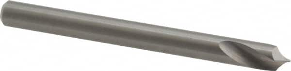 Guhring - 1/4" Body Diam, 90°, 70mm OAL, Solid Carbide Spotting Drill - Exact Industrial Supply