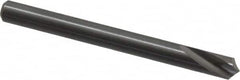 Guhring - 1/4" Body Diam, 120°, 70mm OAL, Solid Carbide Spotting Drill - Exact Industrial Supply