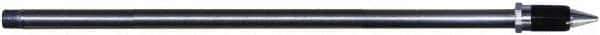 Coilhose Pneumatics - Blow Gun Extension Tube with High Flow Tip - 1/2-27 UNS, 48" Long, Aluminum - Exact Industrial Supply