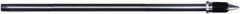 Coilhose Pneumatics - Blow Gun Extension Tube with High Flow Tip - 1/2-27 UNS, 60" Long, Aluminum - Exact Industrial Supply