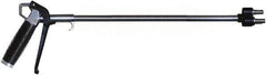 Coilhose Pneumatics - 150 Max psi High Flow Multi-Jet Nozzle Pistol Grip Blow Gun - 3/8 NPT, 60" Tube Length, Aluminum - Exact Industrial Supply