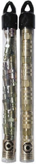 Coilhose Pneumatics - 18 Piece 1/4" Body 1/4 NPT Brass/Steel Tru-Flate Automotive Pneumatic Coupling Plug Set - Exact Industrial Supply