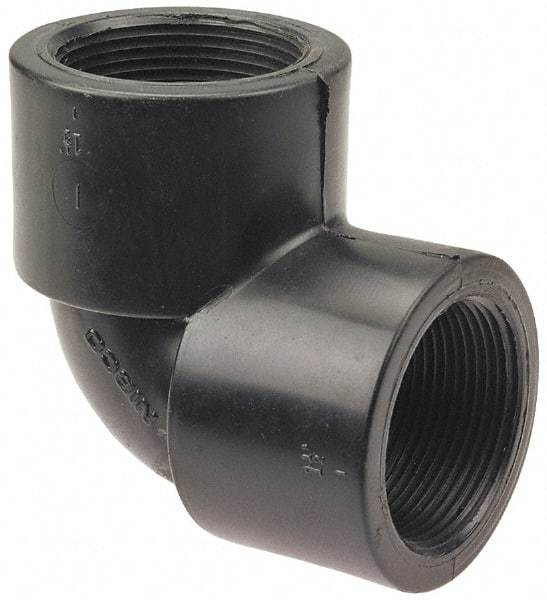 NIBCO - 3" Polypropylene Plastic Pipe Fitting - FPT x FPT End Connections - Exact Industrial Supply
