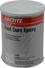 Loctite - 1 oz Can Two Part Epoxy - 5 min Working Time, 1,955 psi Shear Strength, Series Fixmaster - Exact Industrial Supply