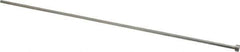 Made in USA - 1/8" Pin Diam, 1/4" Head Diam x 1/8" Head Height, 10" OAL, Hard Core Pin - Steel, 9-7/8" Pin Length - Exact Industrial Supply