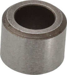 Made in USA - 0.385" ID x 0.6252" OD, Die & Mold Tubular Dowel - 1/2" OAL, Carbon Steel - Exact Industrial Supply