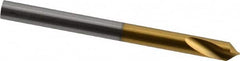 Guhring - 5mm Body Diam, 90°, 62mm OAL, High Speed Steel Spotting Drill - Exact Industrial Supply