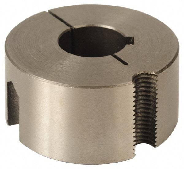 Browning - 2-1/8" Bore, 1/2 x 1 Thread, Tapered Lock Sprocket Bushing - Exact Industrial Supply