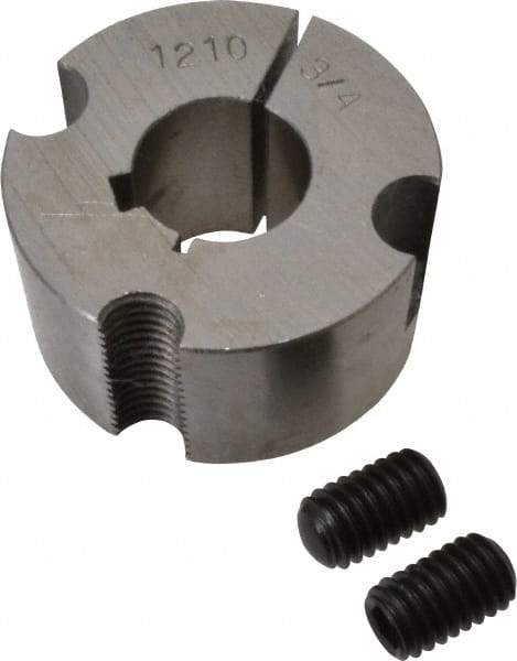 Browning - 3/4" Bore, 3/8 x 5/8 Thread, Tapered Lock Sprocket Bushing - Exact Industrial Supply