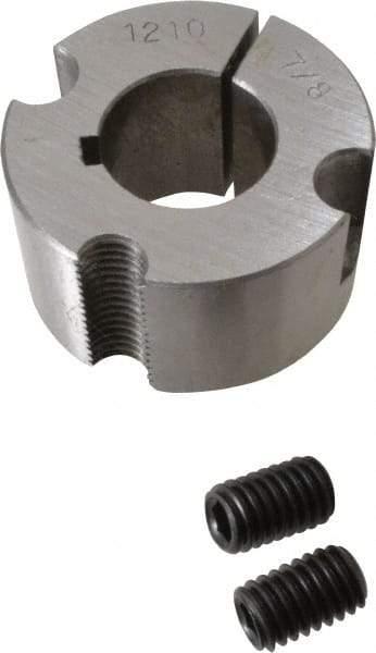 Browning - 7/8" Bore, 3/8 x 5/8 Thread, Tapered Lock Sprocket Bushing - Exact Industrial Supply