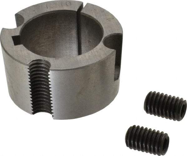 Browning - 1-1/4" Bore, 3/8 x 5/8 Thread, Tapered Lock Sprocket Bushing - Exact Industrial Supply