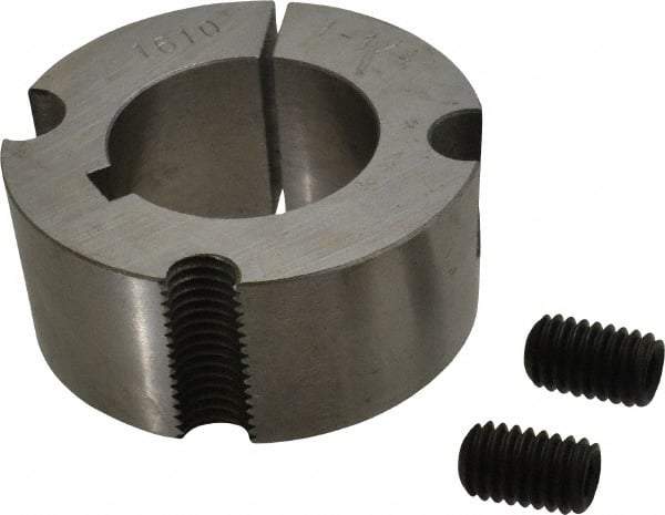 Browning - 1-1/4" Bore, 3/8 x 5/8 Thread, Tapered Lock Sprocket Bushing - Exact Industrial Supply