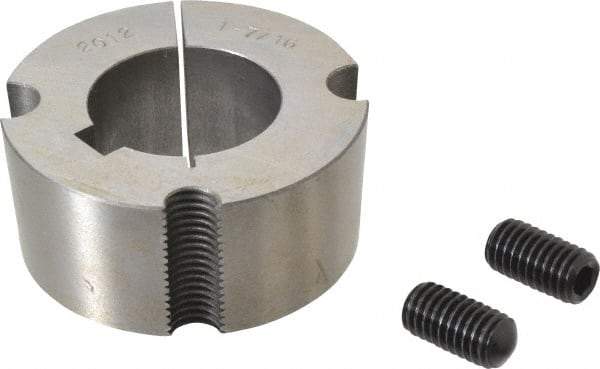Browning - 1-7/16" Bore, 7/16 x 7/8 Thread, Tapered Lock Sprocket Bushing - Exact Industrial Supply