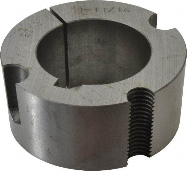 Browning - 1-11/16" Bore, 7/16 x 7/8 Thread, Tapered Lock Sprocket Bushing - Exact Industrial Supply