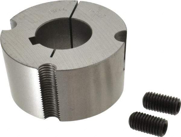 Browning - 1-1/2" Bore, 1/2 x 1 Thread, Tapered Lock Sprocket Bushing - Exact Industrial Supply