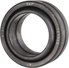 SKF - 35mm Bore Diam, 18,000 Lb Dynamic Capacity, Spherical Plain Bearing - 90,000 Lb Static Load Capacity - Exact Industrial Supply