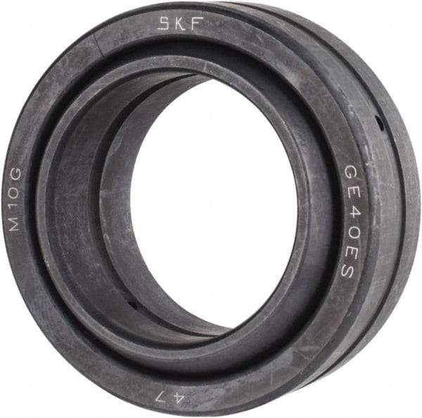 SKF - 40mm Bore Diam, 22,500 Lb Dynamic Capacity, Spherical Plain Bearing - 112,500 Lb Static Load Capacity - Exact Industrial Supply