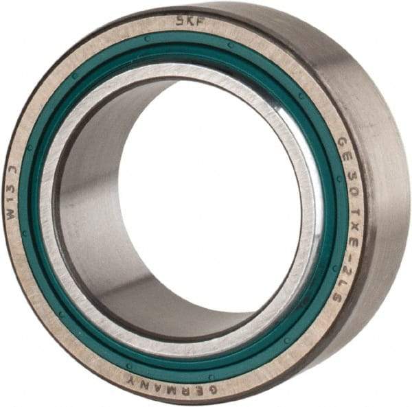 SKF - 30mm Bore Diam, 19,798 Lb Dynamic Capacity, Spherical Plain Bearing - 39,595 Lb Static Load Capacity - Exact Industrial Supply