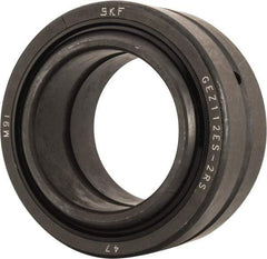 SKF - 1-3/4" Bore Diam, 38,250 Lb Dynamic Capacity, Spherical Plain Bearing - 2-13/16" OD, 1-17/32" Thick, 114,750 Lb Static Load Capacity - Exact Industrial Supply