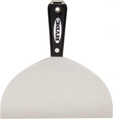 Hyde Tools - 8" Wide Flexible Blade Carbon Steel Joint Knife - Flexible, Nylon Handle - Exact Industrial Supply