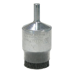 Burr-Rx 1″ Coated-Cup End Brush, .043/120CG Crimped Fill - Exact Industrial Supply