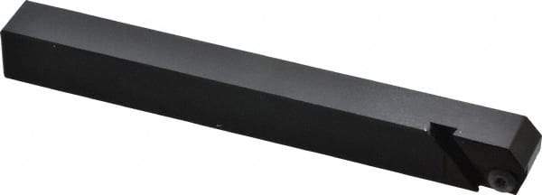 NTK - CTP, Right Hand Cut, 12mm Max Workpc Diam, CTP Insert, Indexable Cutoff Toolholder - 0.217 Max Depth of Cut, 1/2" Shank Width, 1/2" Shank Height, 120mm OAL - Exact Industrial Supply