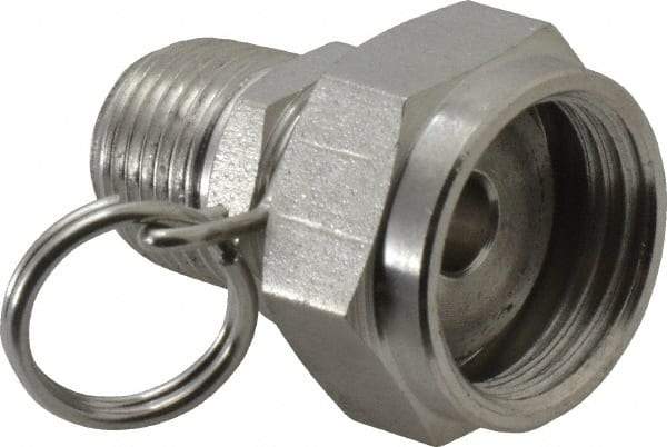SuperKlean - MNPT x FGHT Swivel Hose Adapter - Stainless Steel - Exact Industrial Supply