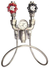 SuperKlean - 150 Max psi, Stainless Steel Water Mixing Valve & Unit - FNPT End Connections - Exact Industrial Supply
