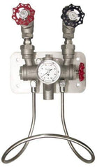 SuperKlean - 150 Max psi, Stainless Steel Water Mixing Valve & Unit - FNPT End Connections - Exact Industrial Supply