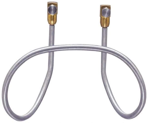 SuperKlean - Air & Water Hose Rack - Stainless Steel Bolts & Brass End Fittings - Exact Industrial Supply