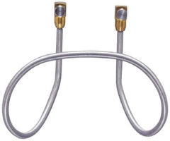 SuperKlean - Air & Water Hose Rack - Stainless Steel Bolts & Brass End Fittings - Exact Industrial Supply