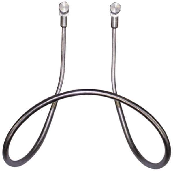 SuperKlean - Air & Water Hose Rack - Stainless Steel Bolts & End Fittings - Exact Industrial Supply