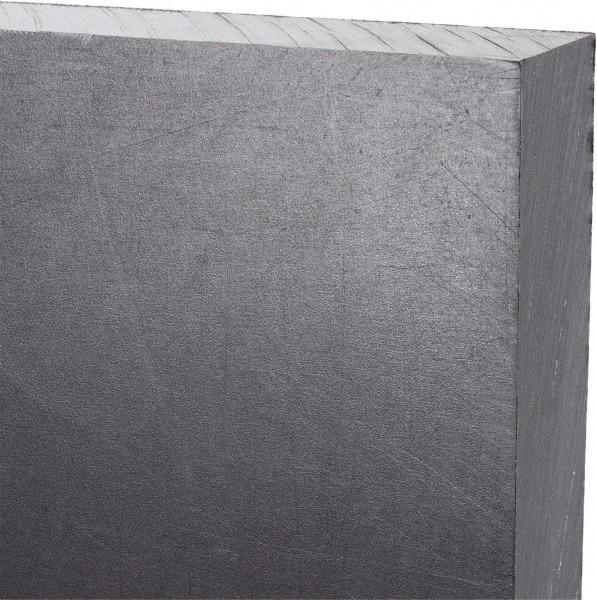 Made in USA - 3/4" Thick x 12" Wide x 3' Long, Polyethylene (UHMW) Sheet - Black, Antistatic Grade - Exact Industrial Supply