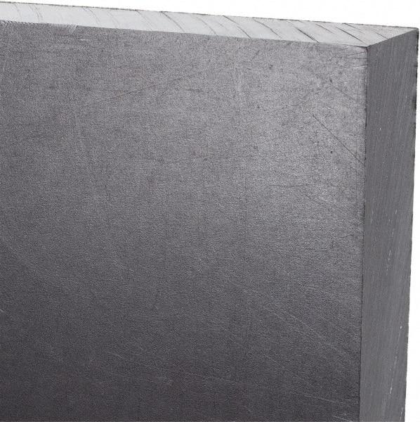 Made in USA - 3/4" Thick x 24" Wide x 2' Long, Polyethylene (UHMW) Sheet - Black, Antistatic Grade - Exact Industrial Supply