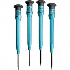 Moody Tools - Precision & Specialty Screwdrivers Type: Torx Overall Length Range: 3" - 6.9" - Exact Industrial Supply