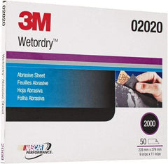 3M - Sanding Sheet - Ultra Fine Grade - Exact Industrial Supply