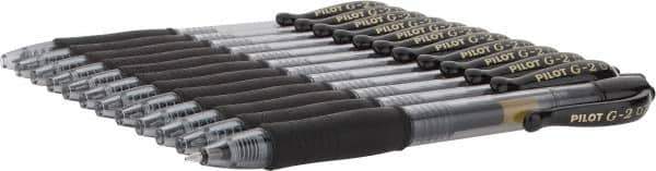 Pilot - Ball Tip Gel Roller Ball Pen - Black - Exact Industrial Supply