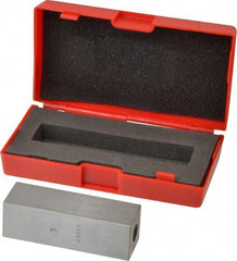 Value Collection - 3" Square Steel Gage Block - Accuracy Grade 0, Includes NIST Traceability Certification - Exact Industrial Supply