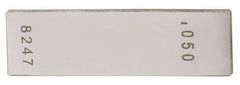 Value Collection - 20" Rectangular Steel Gage Block - Accuracy Grade AS-1, Includes NIST Traceability Certification - Exact Industrial Supply