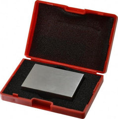 Value Collection - 2" Rectangular Steel Gage Block - Accuracy Grade AS-1, Includes NIST Traceability Certification - Exact Industrial Supply