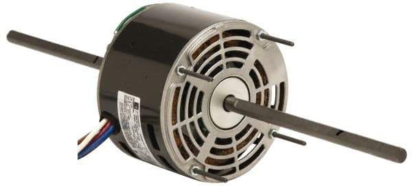 US Motors - 3/4 hp, ODP Enclosure, Auto Thermal Protection, 1,075 RPM, 208/230 Volt, 60 Hz, Industrial Electric AC/DC Motor - Size 56 Frame, Resilient Mount, 1 Speed, SAB Bearings, B Class Insulation, CCW Lead End - Exact Industrial Supply